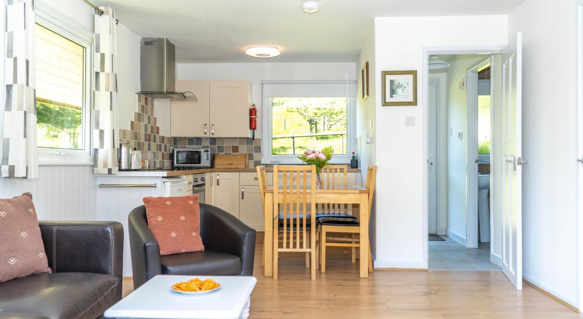 Ta Mill Cottages & Lodges - Meadowview Chalet 4 Launceston Bagian luar foto